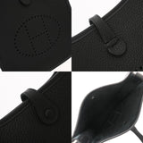 HERMES エルメス エヴリン TPM ブラック W刻印(2024年頃) レディース トリヨンクレマンス ショルダーバッグ 未使用 銀蔵