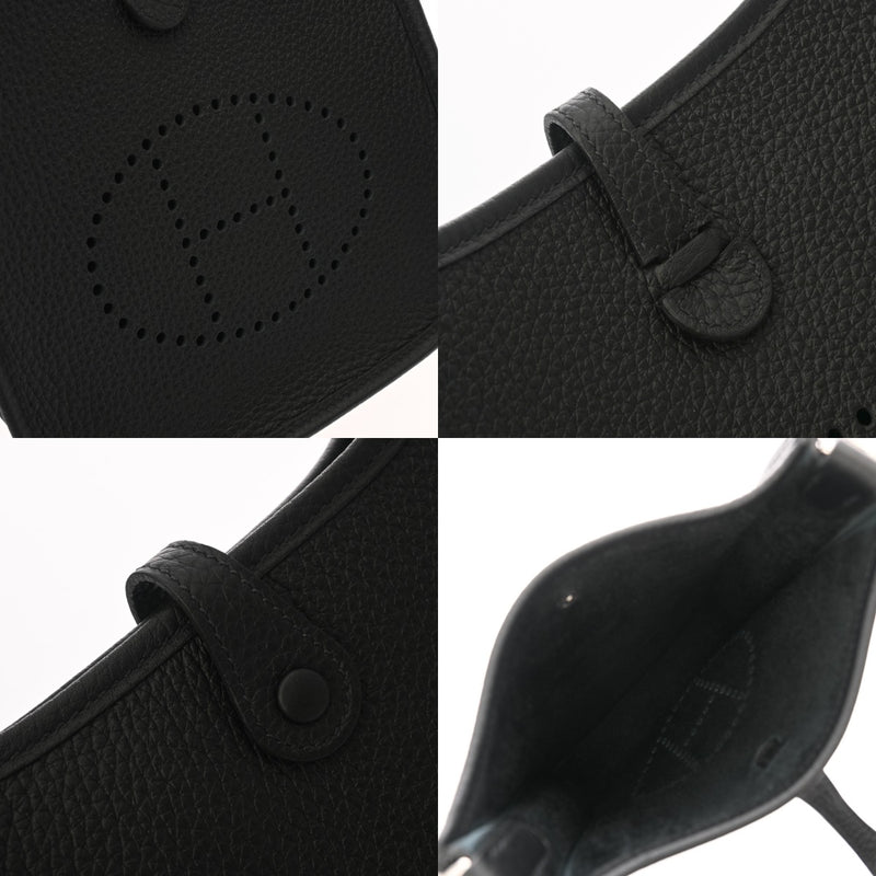 HERMES エルメス エヴリン TPM ブラック W刻印(2024年頃) レディース トリヨンクレマンス ショルダーバッグ 未使用 銀蔵