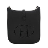 HERMES エルメス エヴリン TPM ブラック W刻印(2024年頃) レディース トリヨンクレマンス ショルダーバッグ 未使用 銀蔵