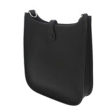 HERMES エルメス エヴリン TPM ブラック W刻印(2024年頃) レディース トリヨンクレマンス ショルダーバッグ 未使用 銀蔵