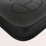 HERMES エルメス エヴリン TPM ブラック W刻印(2024年頃) レディース トリヨンクレマンス ショルダーバッグ 未使用 銀蔵