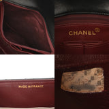 CHANEL シャネル マトラッセ チェーンショルダー 20cm ブラック レディース ラムスキン ショルダーバッグ ABランク 中古 銀蔵