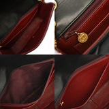 CHANEL シャネル ダイアナ 25cm チェーンショルダー ブラック A01165 レディース ラムスキン ショルダーバッグ Bランク 中古 銀蔵