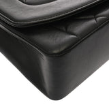 CHANEL シャネル ダイアナ 25cm チェーンショルダー ブラック A01165 レディース ラムスキン ショルダーバッグ Bランク 中古 銀蔵