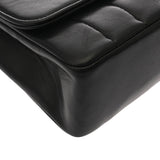 CHANEL シャネル マドモアゼル チェーンショルダー 22cm ブラック レディース ラムスキン ショルダーバッグ ABランク 中古 銀蔵