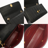 CHANEL シャネル マドモアゼル チェーンショルダー 22cm ブラック レディース ラムスキン ショルダーバッグ ABランク 中古 銀蔵