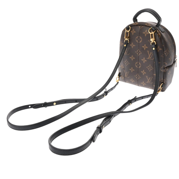 LOUIS VUITTON ルイヴィトン モノグラム パームスプリングス バックパック MINI ブラウン M44873 レディース モノグラムキャンバス リュック・デイパック Aランク 中古 銀蔵
