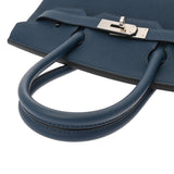HERMES エルメス バーキン 30 ディープブルー D刻印(2019年頃) レディース トゴ ハンドバッグ Aランク 中古 銀蔵