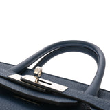 HERMES エルメス バーキン 30 ディープブルー D刻印(2019年頃) レディース トゴ ハンドバッグ Aランク 中古 銀蔵