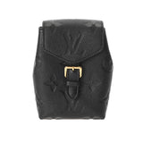 LOUIS VUITTON ルイヴィトン モノグラムアンプラント タイニーバックパック ノワール M80596 レディース レザー リュック・デイパック ABランク 中古 銀蔵