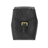 LOUIS VUITTON ルイヴィトン モノグラムアンプラント タイニーバックパック ノワール M80596 レディース レザー リュック・デイパック ABランク 中古 銀蔵