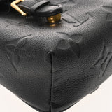 LOUIS VUITTON ルイヴィトン モノグラムアンプラント タイニーバックパック ノワール M80596 レディース レザー リュック・デイパック ABランク 中古 銀蔵