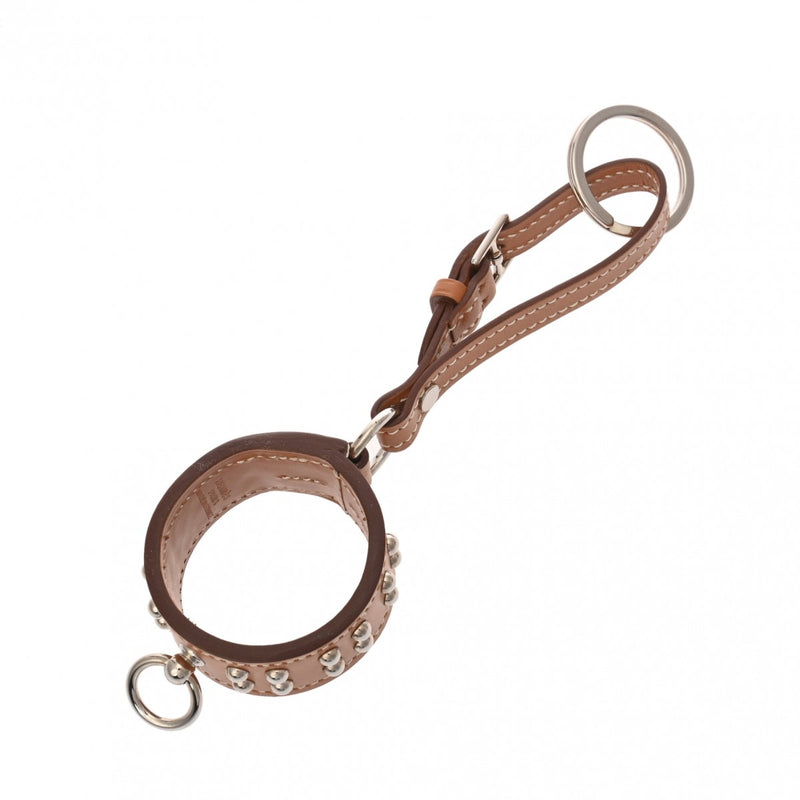 HERMES エルメス コリエドシアン アノーチャーム ゴールド A刻印(2017年頃) ユニセックス ヴァッシュハンター キーホルダー Aランク 中古 銀蔵