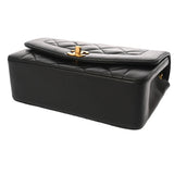 CHANEL シャネル マトラッセ ダイアナ 22cm チェーンショルダー ブラック A01164 レディース ラムスキン ショルダーバッグ ABランク 中古 銀蔵