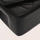 CHANEL シャネル マトラッセ ダイアナ 22cm チェーンショルダー ブラック A01164 レディース ラムスキン ショルダーバッグ ABランク 中古 銀蔵