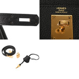 HERMES エルメス ケリー 28 内縫い ブラック T刻印(2015年頃) レディース トゴ ハンドバッグ Aランク 中古 銀蔵