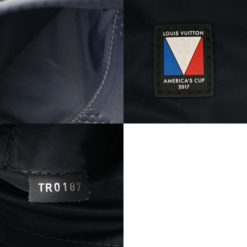 LOUIS VUITTON ルイヴィトン ダミエアンフィニ アポロ バックパック アスファルトブルー N44016 メンズ レザー リュック・デイパック Aランク 中古 銀蔵