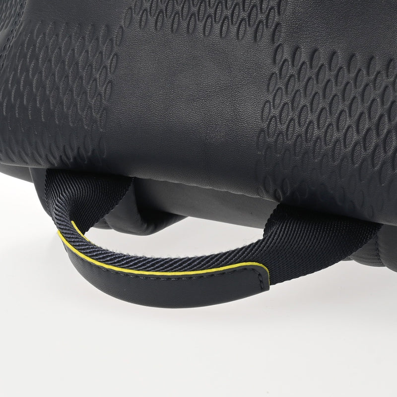 LOUIS VUITTON ルイヴィトン ダミエアンフィニ アポロ バックパック アスファルトブルー N44016 メンズ レザー リュック・デイパック Aランク 中古 銀蔵