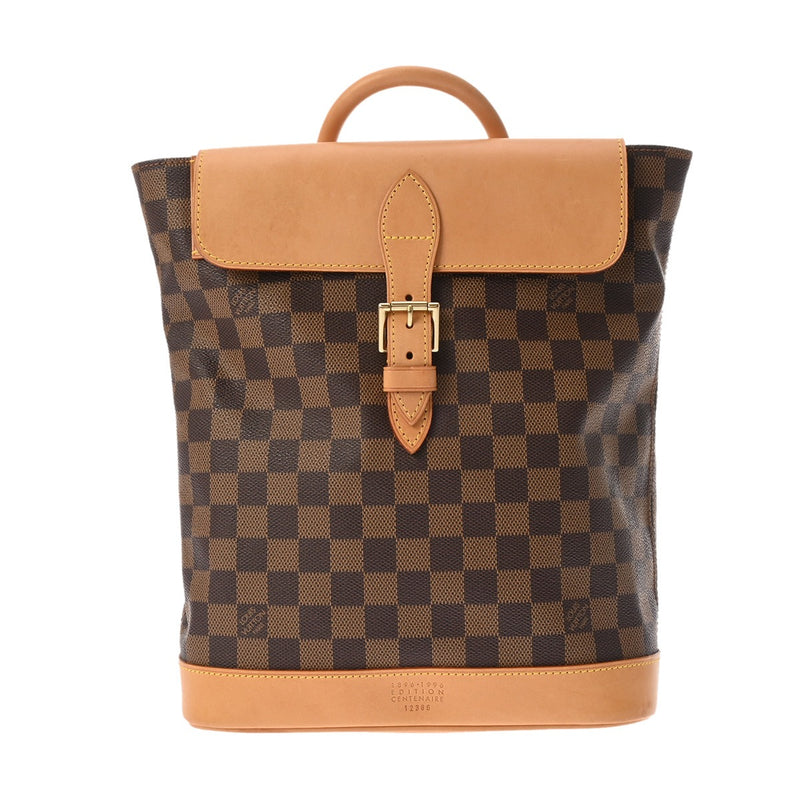 LOUIS VUITTON ルイヴィトン ダミエ アルルカン 100周年記念 ブラウン N99038 ユニセックス ダミエキャンバス リュック・デイパック Bランク 中古 銀蔵