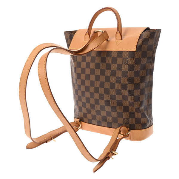 LOUIS VUITTON ルイヴィトン ダミエ アルルカン 100周年記念 ブラウン N99038 ユニセックス ダミエキャンバス リュック・デイパック Bランク 中古 銀蔵