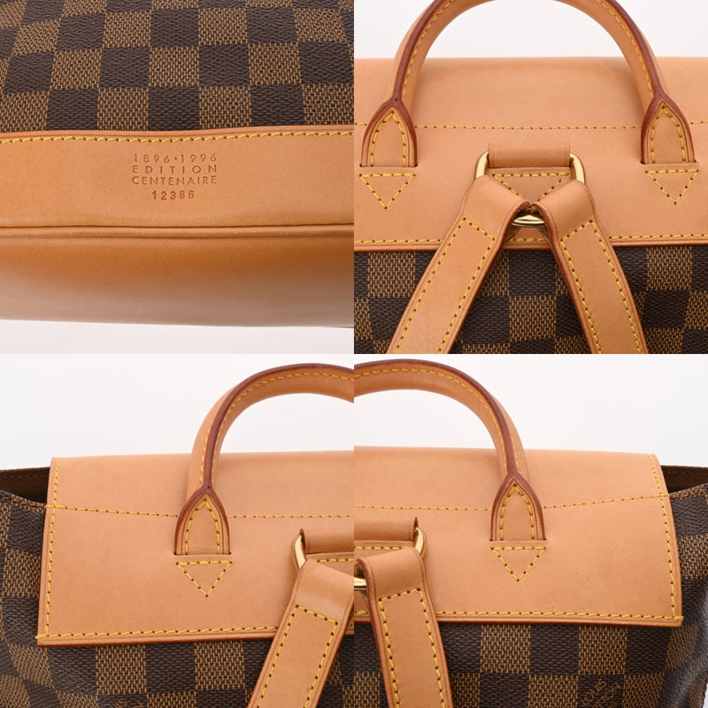 LOUIS VUITTON ルイヴィトン ダミエ アルルカン 100周年記念 ブラウン N99038 ユニセックス ダミエキャンバス リュック・デイパック Bランク 中古 銀蔵