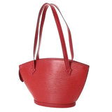 LOUIS VUITTON ルイヴィトン エピ サンジャックショッピング カスティリアンレッド M52267 レディース レザー ショルダーバッグ ABランク 中古 銀蔵