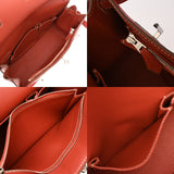 HERMES エルメス ジプシエール 28 ローズジャイプール/赤系 T刻印(2015年頃) レディース トリヨンクレマンス ショルダーバッグ Aランク 中古 銀蔵