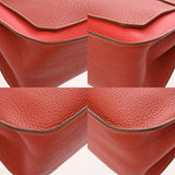 HERMES エルメス ジプシエール 28 ローズジャイプール/赤系 T刻印(2015年頃) レディース トリヨンクレマンス ショルダーバッグ Aランク 中古 銀蔵
