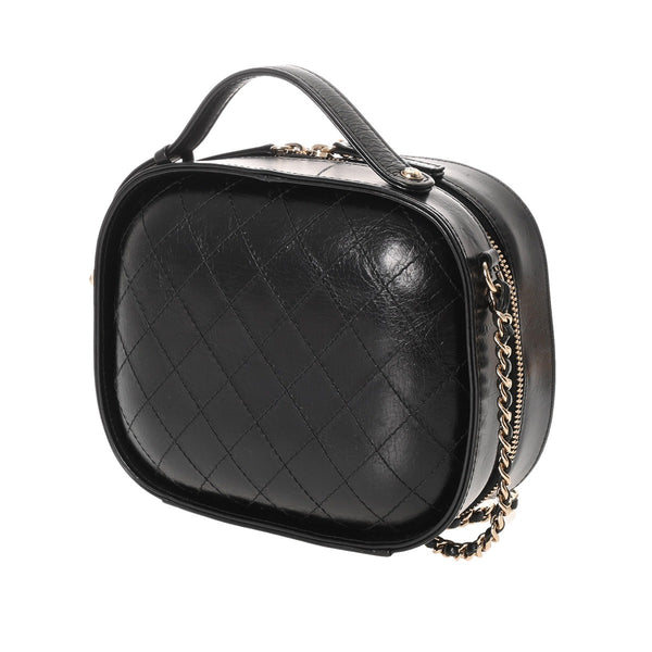 CHANEL シャネル マトラッセ 2WAY チェーンショルダー ブラック AP2199 レディース カーフ ショルダーバッグ ABランク 中古 銀蔵
