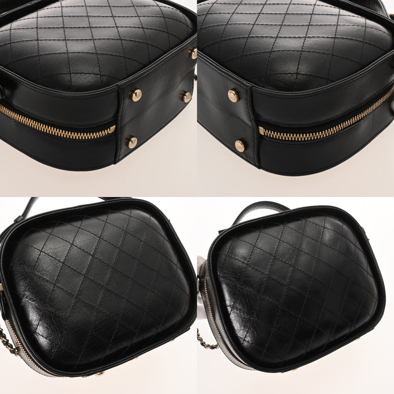 CHANEL シャネル マトラッセ 2WAY チェーンショルダー ブラック AP2199 レディース カーフ ショルダーバッグ ABランク 中古 銀蔵