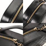 CHANEL シャネル マトラッセ 2WAY チェーンショルダー ブラック AP2199 レディース カーフ ショルダーバッグ ABランク 中古 銀蔵