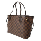 LOUIS VUITTON ルイヴィトン ダミエ ネヴァーフル PM 旧型 ブラウン N51109 レディース ダミエキャンバス ハンドバッグ Aランク 中古 銀蔵