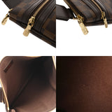 LOUIS VUITTON ルイヴィトン ダミエ ポシェットボスフォール ブラウン N51111 レディース ダミエキャンバス ショルダーバッグ Aランク 中古 銀蔵