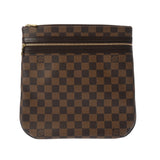 LOUIS VUITTON ルイヴィトン ダミエ ポシェットボスフォール ブラウン N51111 レディース ダミエキャンバス ショルダーバッグ Aランク 中古 銀蔵