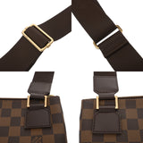 LOUIS VUITTON ルイヴィトン ダミエ ポシェットボスフォール ブラウン N51111 レディース ダミエキャンバス ショルダーバッグ Aランク 中古 銀蔵