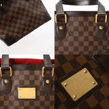 LOUIS VUITTON ルイヴィトン ダミエ ハムステッド PM ブラウン N51205 レディース ダミエキャンバス ハンドバッグ Aランク 中古 銀蔵
