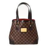 LOUIS VUITTON ルイヴィトン ダミエ ハムステッド PM ブラウン N51205 レディース ダミエキャンバス ハンドバッグ Aランク 中古 銀蔵