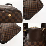 LOUIS VUITTON ルイヴィトン ダミエ ヴェローナ MM エベヌ N41118 レディース ダミエキャンバス ショルダーバッグ Bランク 中古 銀蔵