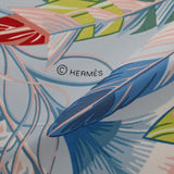 HERMES エルメス カレ90 DANSE PACIFIQUE ブルー/マルチ レディース シルク100％ スカーフ Aランク 中古 銀蔵