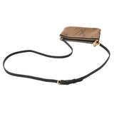 LOUIS VUITTON ルイヴィトン モノグラムジャイアント リバース ポシェットドゥーブルジップ ブラウン M69203 レディース モノグラムキャンバス ショルダーバッグ Aランク 中古 銀蔵