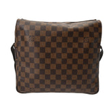 LOUIS VUITTON ルイヴィトン ダミエ ナヴィグリオ ブラウン N45255 ユニセックス ダミエキャンバス ショルダーバッグ ABランク 中古 銀蔵