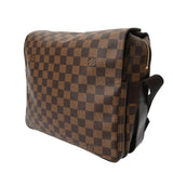 LOUIS VUITTON ルイヴィトン ダミエ ナヴィグリオ ブラウン N45255 ユニセックス ダミエキャンバス ショルダーバッグ ABランク 中古 銀蔵