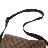 LOUIS VUITTON ルイヴィトン ダミエ ナヴィグリオ ブラウン N45255 ユニセックス ダミエキャンバス ショルダーバッグ ABランク 中古 銀蔵