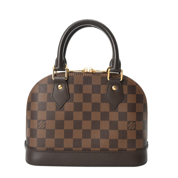 LOUIS VUITTON ルイヴィトン モノグラム アルマ BB 2WAY ブラウン M46990 レディース モノグラムキャンバス ハンドバッグ Aランク 中古 銀蔵