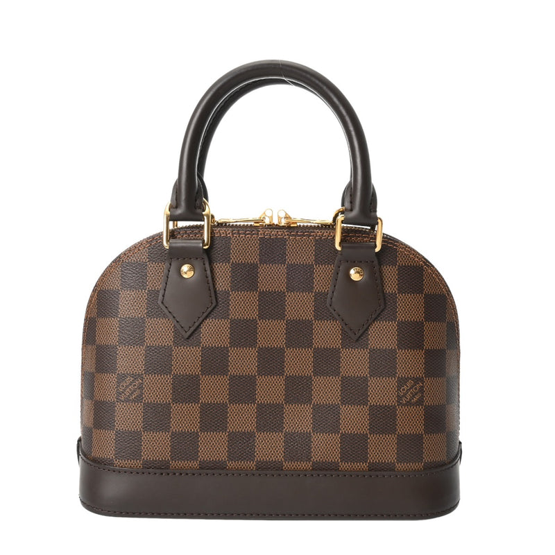 LOUIS VUITTON ルイヴィトン モノグラム アルマ BB 2WAY ブラウン M46990 レディース モノグラムキャンバス ハンドバッグ Aランク 中古 銀蔵