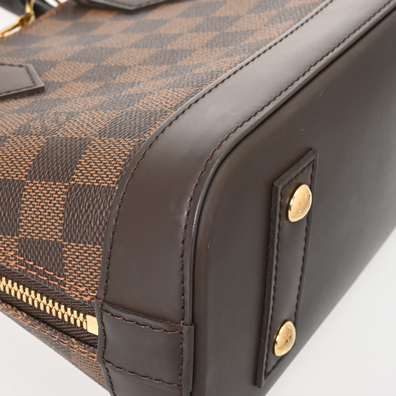 LOUIS VUITTON ルイヴィトン モノグラム アルマ BB 2WAY ブラウン M46990 レディース モノグラムキャンバス ハンドバッグ Aランク 中古 銀蔵