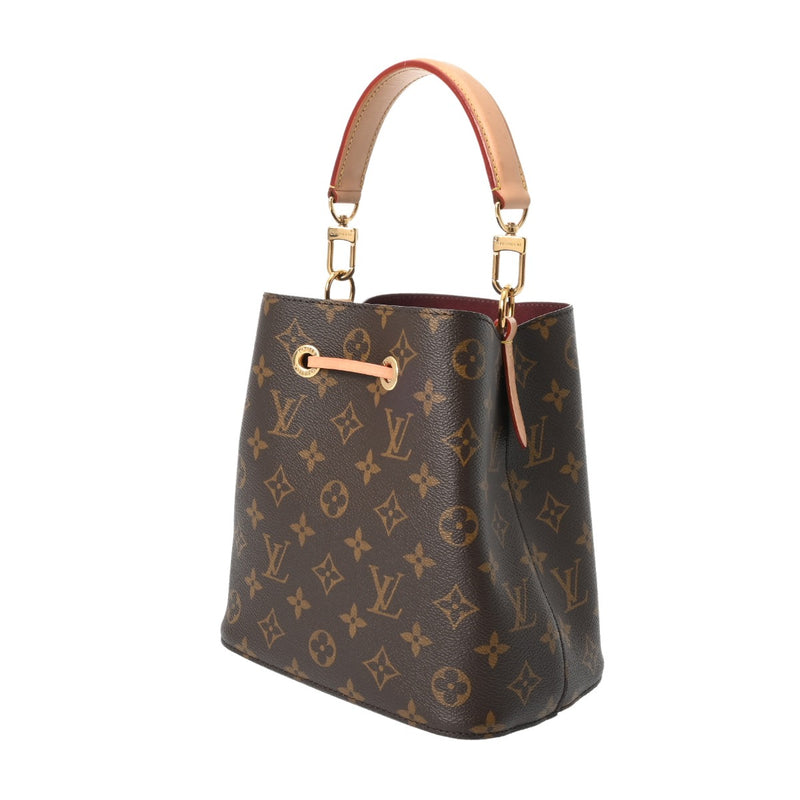 LOUIS VUITTON ルイヴィトン モノグラム ネオノエ BB 2WAY ブラウン M46581 レディース モノグラムキャンバス ハンドバッグ ABランク 中古 銀蔵