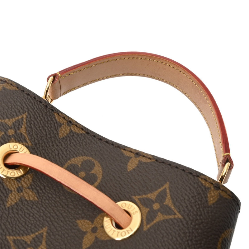 LOUIS VUITTON ルイヴィトン モノグラム ネオノエ BB 2WAY ブラウン M46581 レディース モノグラムキャンバス ハンドバッグ ABランク 中古 銀蔵
