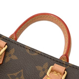 LOUIS VUITTON ルイヴィトン モノグラム プティット サックプラ 旧型 2WAY ブラウン M69442 レディース モノグラムキャンバス ハンドバッグ Aランク 中古 銀蔵