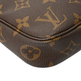 LOUIS VUITTON ルイヴィトン モノグラム ポシェット アクセソワール ブラウン M51980 レディース モノグラムキャンバス アクセサリーポーチ ABランク 中古 銀蔵